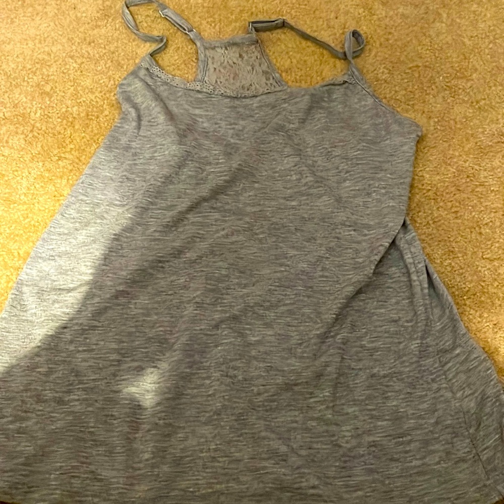 Gray tank top